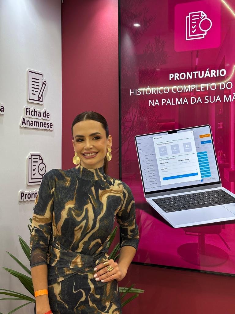 Kel Padilha na Beauty Fair